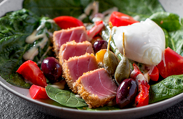 Аргентинская креветка в соусе берблан